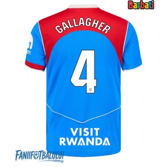 Atletico Madrid Conor Gallagher #4 Tricou Fotbal Replică 2025-26 Barbati Treilea